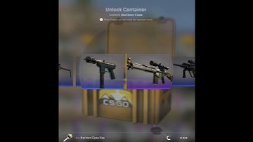 CSGO case opening