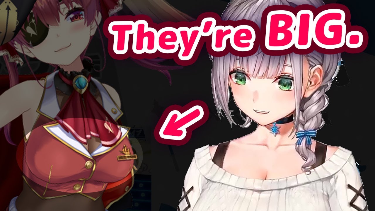 Noel Notices How Big Marine's Chest Is【ENG Sub/Hololive】