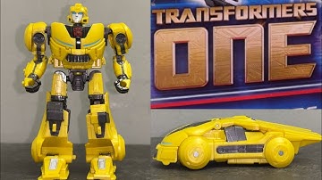How to transform movie bumblebee. Transformers one B127 figure transformation tutorial