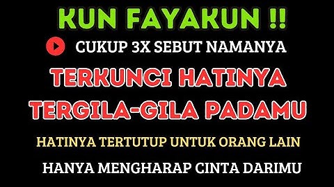 KUN, FAYAKUN! MENIKAH TAHUN INI! DOA NABI YUSUF PEMBUKA AURA POSITIF AGAR ENTENG JODOH & REJEKI