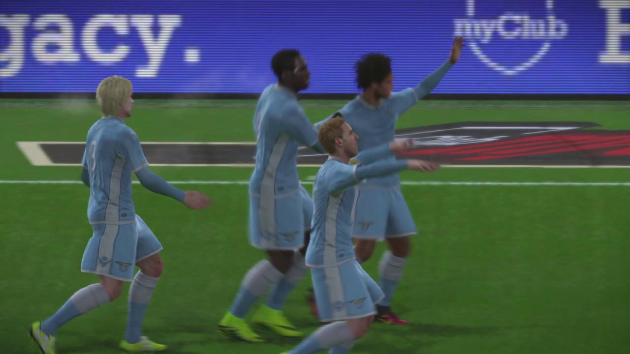 Pro Evolution Soccer 2017 LAZIO PALERMO - YouTube