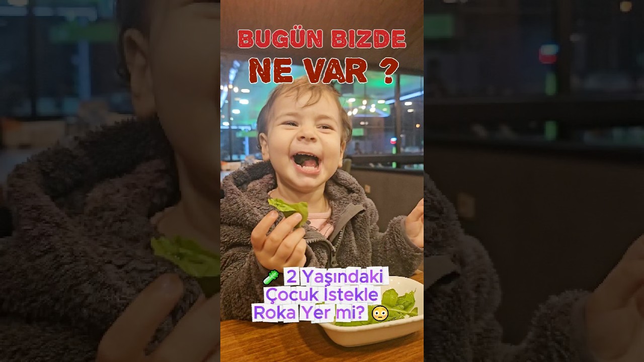 Bugün Bizde Ne Var ? Sağlıklı Beslenen Minik Gurme! 🤣 #shorts #komikvideolar