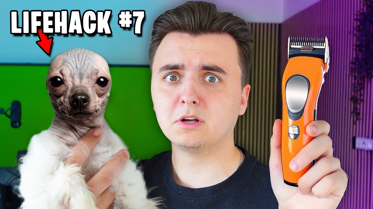 Zkouším Stupidní TikTok Triky pro Psa! (lifehacky)