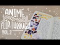 anime journal flip-through volume 2