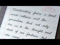 Cursive writing paragraphhow to write neat and clean in cursivehandwriting