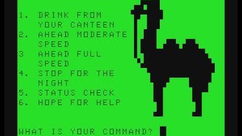 "Camel" Creative Computing (1979)