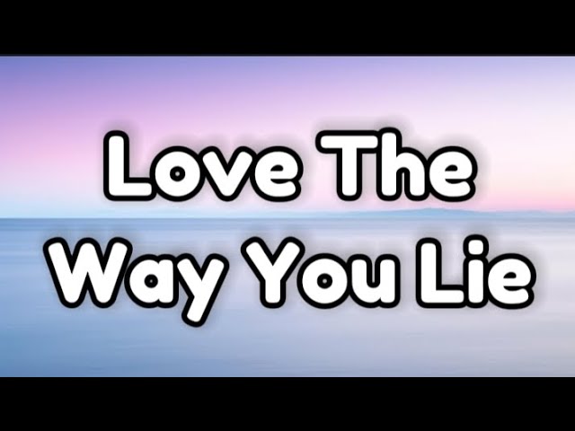 Love The Way You Lie Karaoke with Hook - Eminem