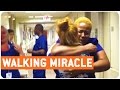 Once Paralyzed Girl Returns to Nurse by Walking for First Time