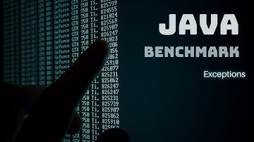 Java Performance Optimization : Exceptions Benchmark