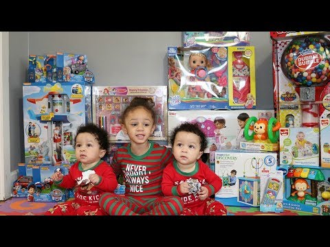 Christmas Morning 2017 Opening Presents With Imani's Fun World And Family