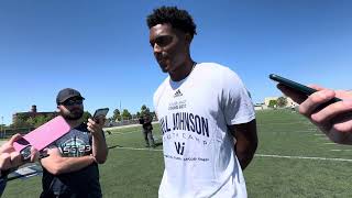 Will Johnson discusses the state of Michigan football at his camp