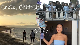 7DAYS IN CRETE, GREECE2021| เกาะครีตประเทศกรีกกับเพือนๆ , CHANIA, ELAFONISI BEACH หาดสีชมพู!!!!!