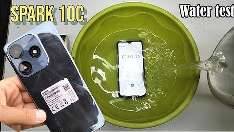 Tecno Spark 10c Water Test ||tecno spark10c waterproof or not?mobile waterproof test ||water test