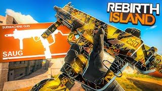 Testing the #1 SAUG SMG CLASS SETUP on REBIRTH ISLAND WARZONE!
