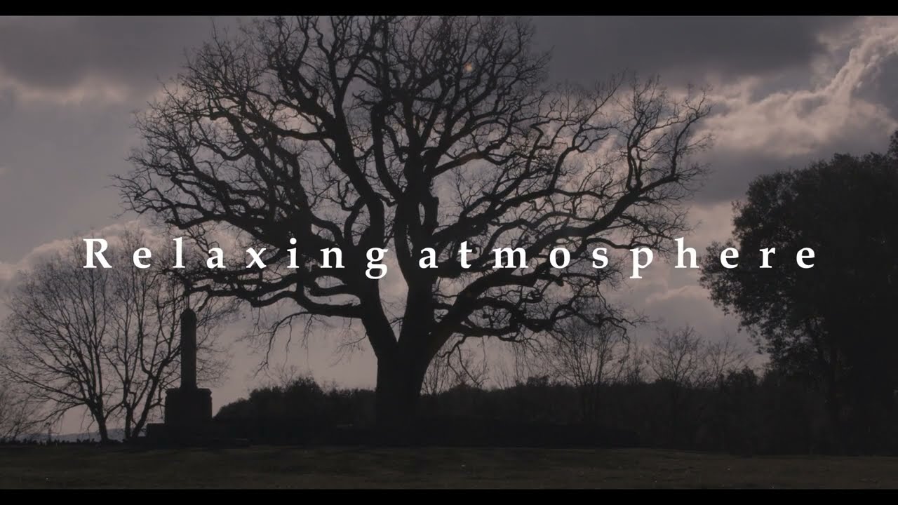 Magical place in nature, beautiful waterfall surrounded by old ruins/natural sounds/Asmr/relax.