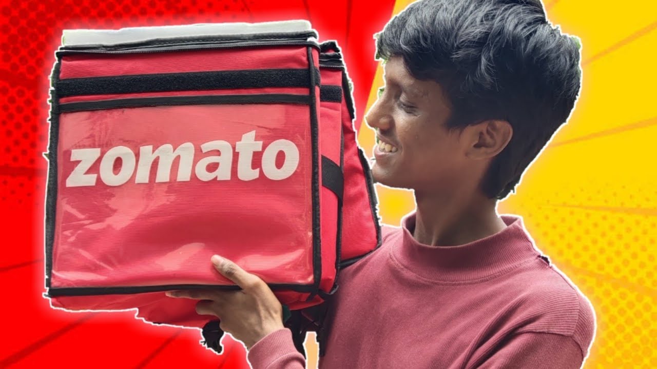 GOING TO COLLECT ZOMATO BAGS - YouTube