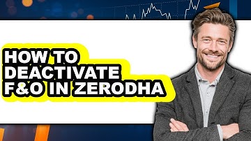 How to Deactivate F&o in Zerodha (updated)