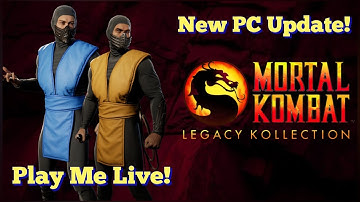 New PC Update on MK Legacy Kollection! | LIVE MK Battles & Online