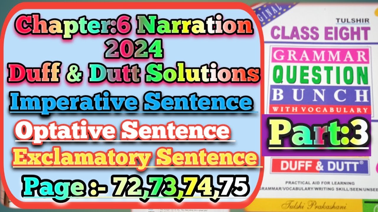 Class Viii Narration Duff Dutt 2024 Page 71to75 Imperative class-viii-narration-duff-dutt-2024-page-71to75-imperative