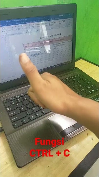 TRIK / FUNGSI TOMBOL CTRL   C (copy) #tutorial #fungsi #keyboard #tombol #ctrl