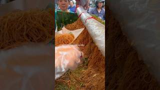 Bihun dan mie goreng 5000 porsi seabrek cocok untuk sarapan