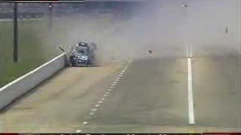 John Force and Kenny Bernstein Dallas Crash 2007