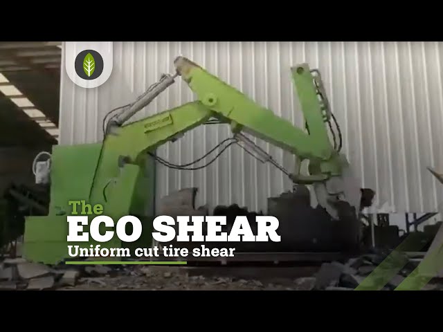 The ECO Shear - Uniform Cut Tire Shear