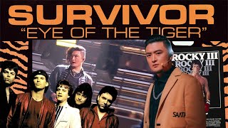 История песни "Eye of the tiger" Survivor . Финальная песня Анатолия Цоя (TSOY) на "ШОУМАСКГООН"