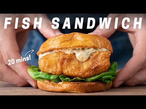 The Easy Beer Battered Fish Sandwich Recipe You39ll Actually Make
