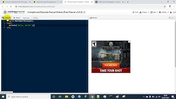 Algoritma - Pascal - C - Java (Menampilkan Hello World di Layar)