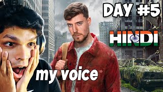 I Survived 7 Days In An Abandoned City | Mrbeast Collab With @Mythpat video