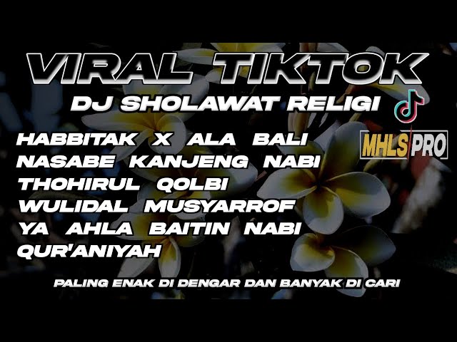 DJ SHOLAWAT RELIGI VIRAL TIKTOK TERBARU 2024 | DJ HAGA MESTAKHABEYA HABBITAK X ALA BALI FULL ALBUM class=