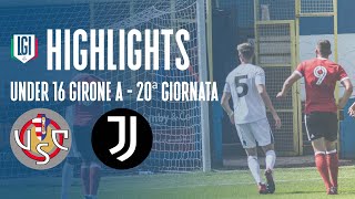 Highlights Cremonese-Juventus U16 A-B, 20^ giornata stagione 2023-24