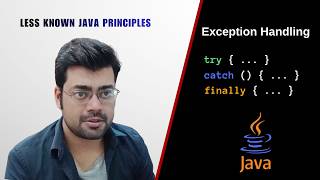 Try Catch Block in Java Explained | Java Exception Handling |  Less Known Java Principles | Ep 06