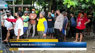Diduga Depresi, Seorang Anak Bunuh Ibu dan Pamannya - SSI