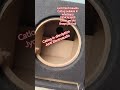 subwoofer band port cabinet heavy quality 15kg to 20kg empty cabinet