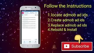 How to Replace Admob ads ids using Apk Editor screenshot 2