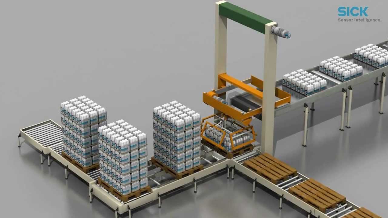 AFM60 EtherNet/IP from SICK for high-performance palletizer systems ...