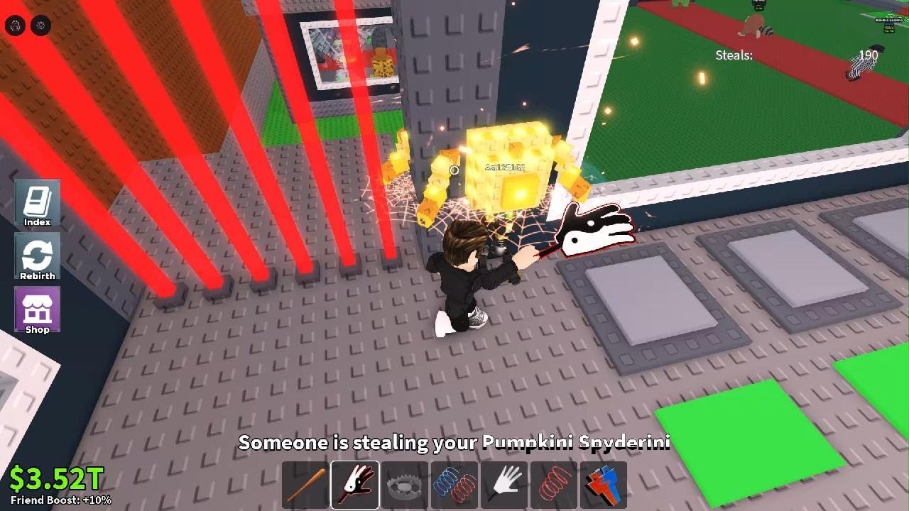 Steal a brainrots: Part 2 αναβαθμίζω την βάση της χριστίνας.