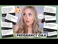 TMI Pregnancy Q&A! 💬 conception, how long we were trying, cravings & more!
