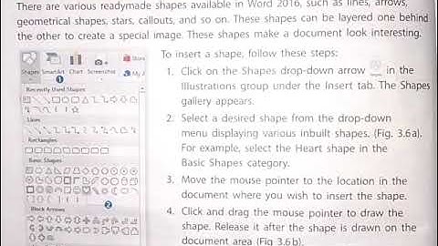 Working With Objects In Word || Class - 4 || Ch - 3 || Computer - AI And YOU 👍