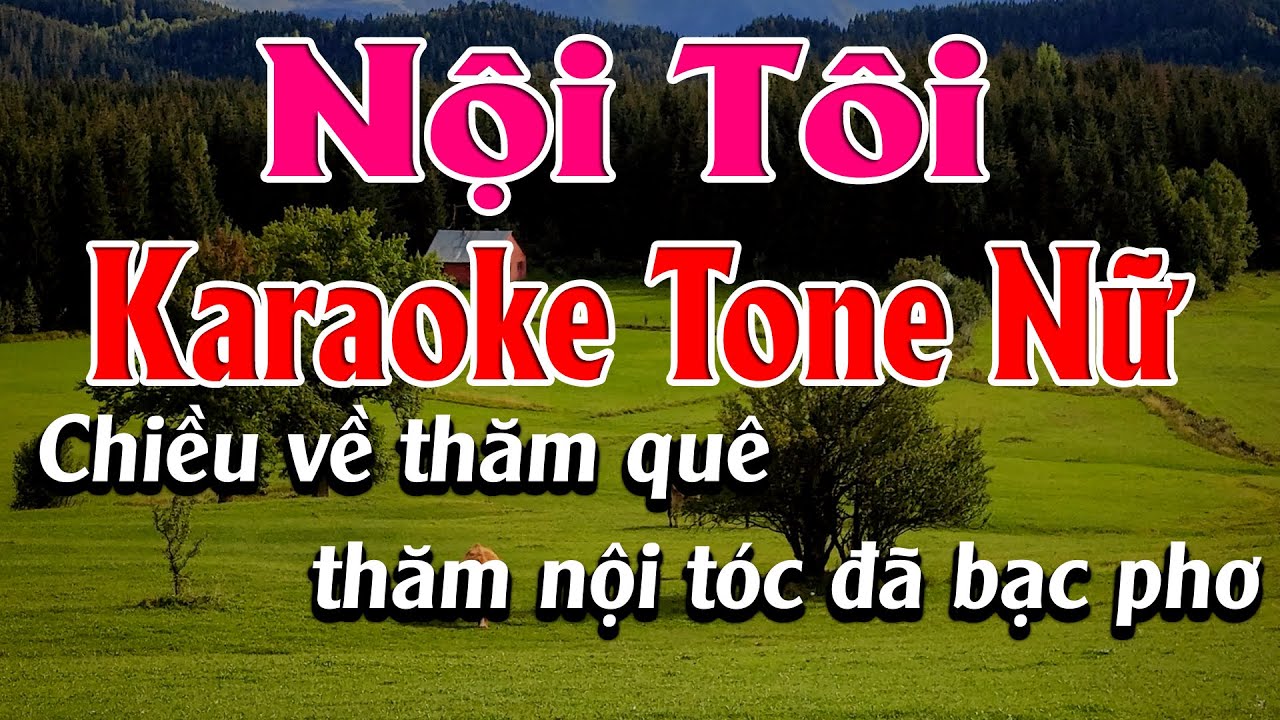 Nội Tôi Karaoke Tone Nữ Karaoke Đức Duy - Beat 2023