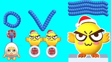 Draw To Crash: Smash Angry Egg - Levels 101 to 200 || ASMR Gameplay (Infinity, Draw 2 Save)