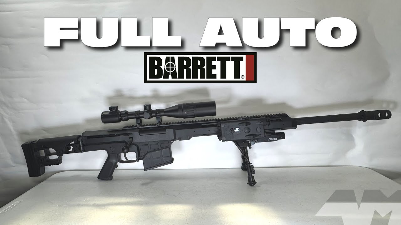 Snow Wolf Barret M98B MRAD / Full Auto / Officially Licensed / Airsoft Unboxing