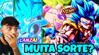 FIZ MINHA 1° SUMMON NO GOGETA LF E TIVE SORTE? DRAGON BALL LEGENDS 6° ANIVERSÁRIO