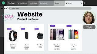 Video Presentation Website Development Project 1