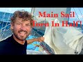How to Take Your Main Sail Off At Sea! From A Solo NonStop Circumnavigator 