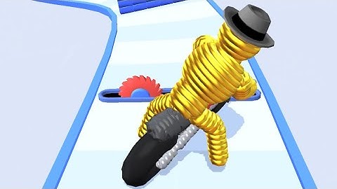 Rope-Man Run - All Levels Gameplay Android, iOS