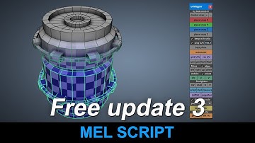 UV Mapping Toolbox for Maya - Free Update 3