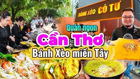958. Cần Thơ - Khách xếp hàng chờ nhận bánh xèo bánh khọt miền Tây giòn ngon tại cửa hàng mới mở